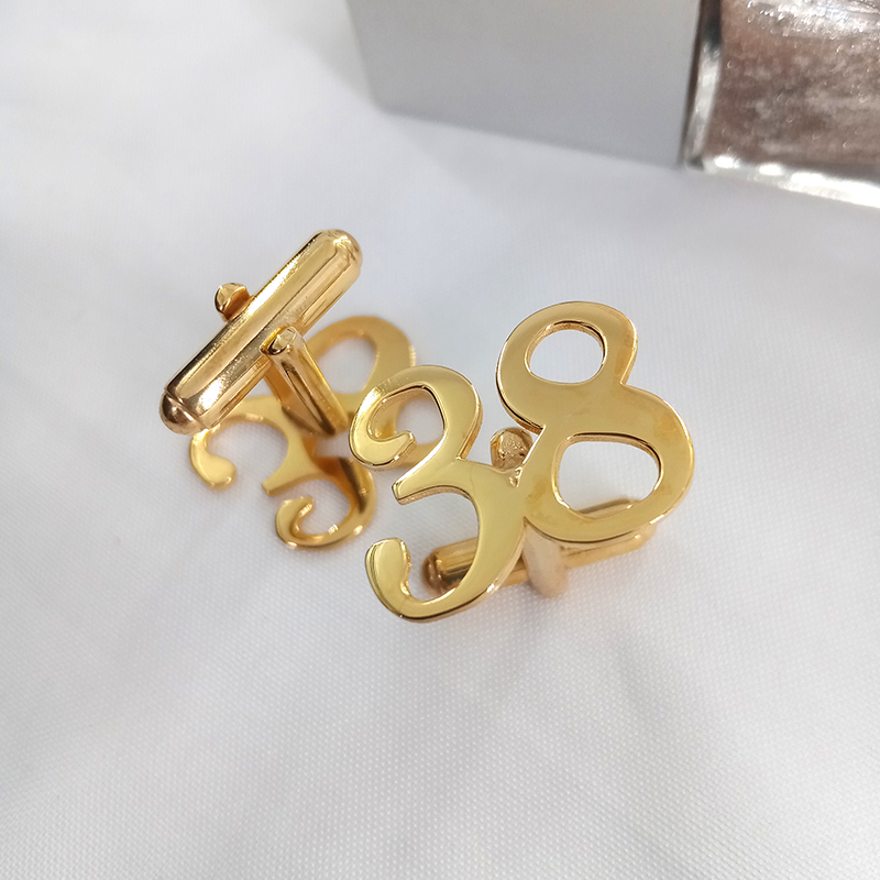 Men Grooming Usa - Wholesale Custom Date Number Cufflink Personalized