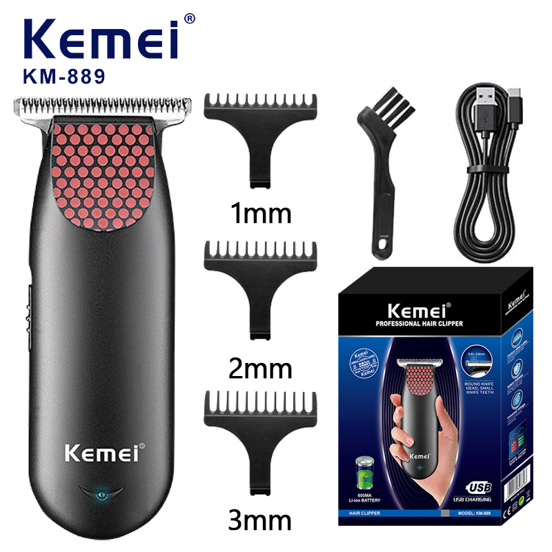 Men'S Grooming Boxes - Kemei 889 cortadora de pelo inalámbrica