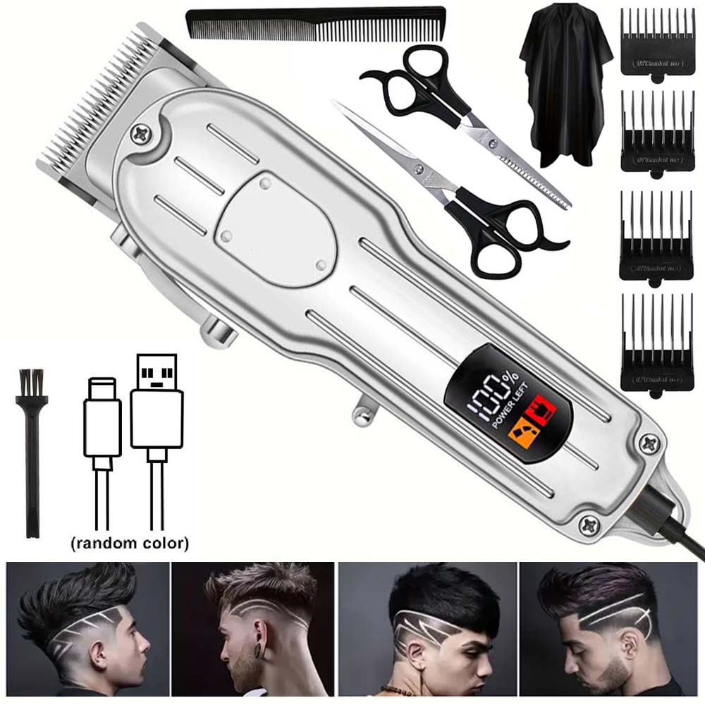 Beard Trimmer Cordless - Cortapelos Profesionales para Hombre - Cortapelos