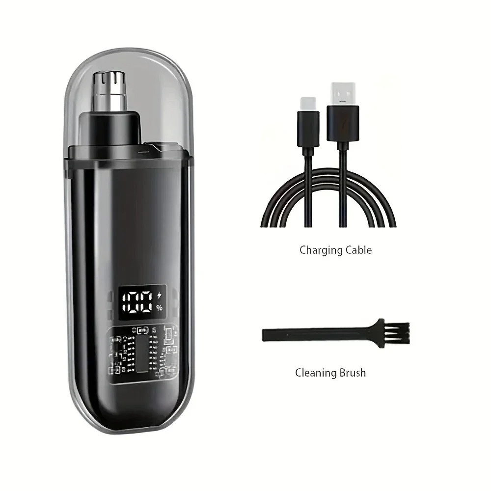 Men'S Grooming Facial - Mini Recortador Eléctrico de Pelo de