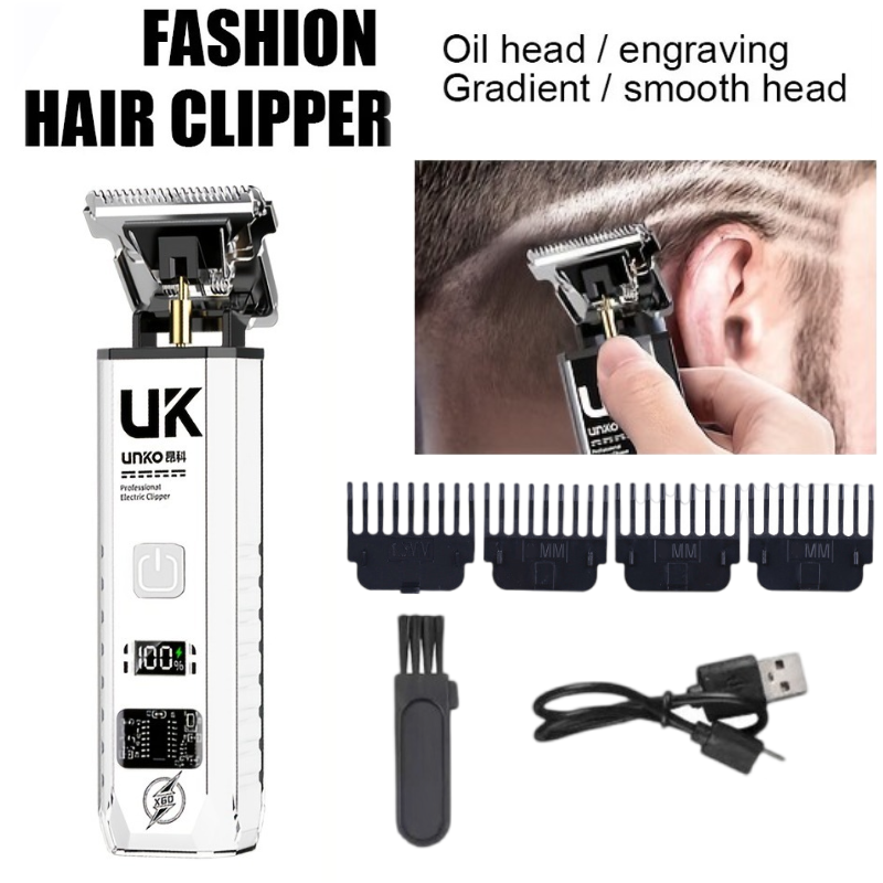 Beard Trimmer Cordless - Cortadora de Pelo Eléctrica Inalámbrica para