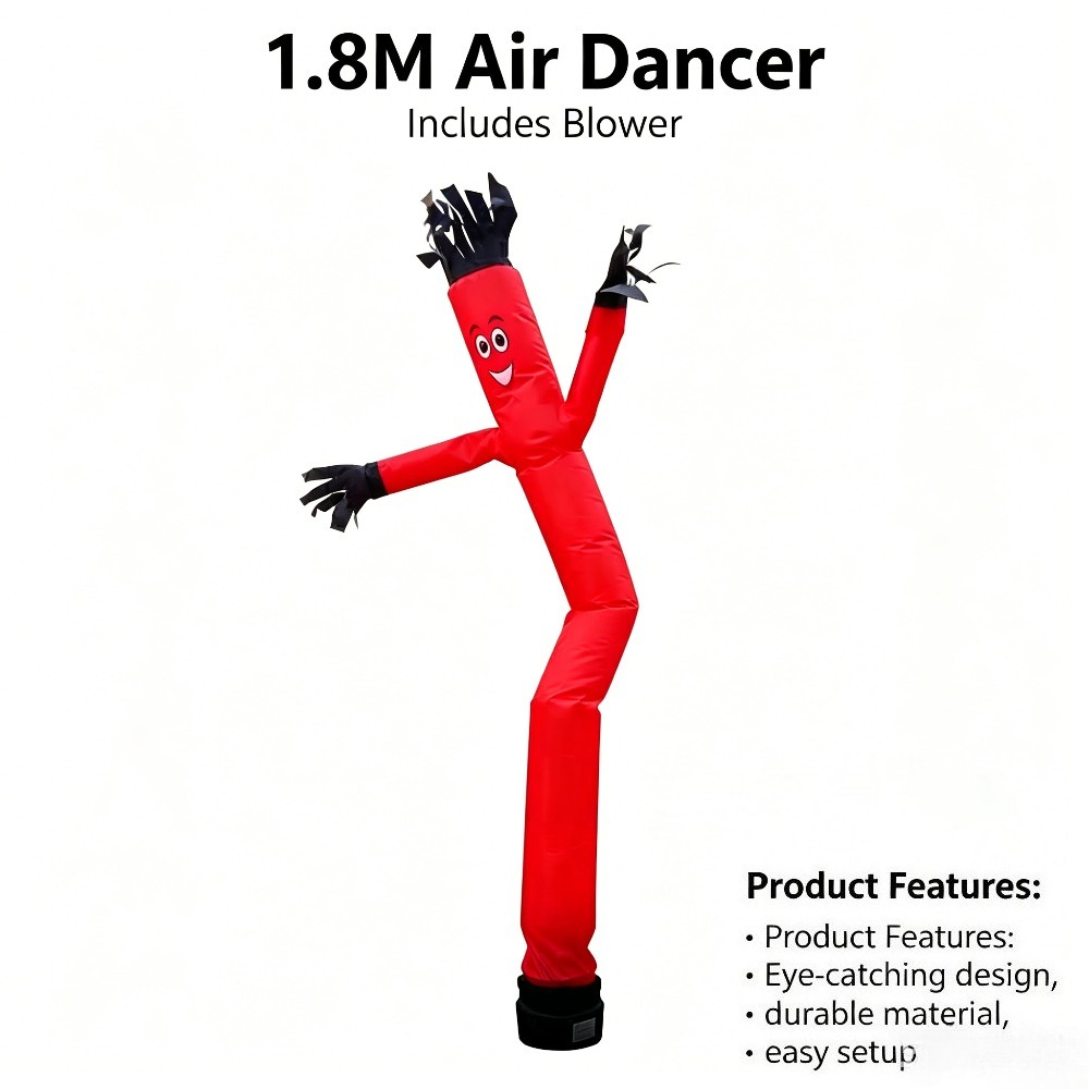 Men'S Grooming House - Modelo Inflable Bailarín de 1.8m, Air