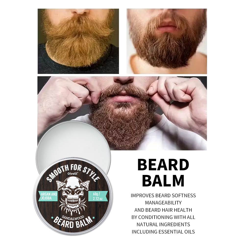 Beard Oil Growth - Bálsamo para Barba para Hombres -