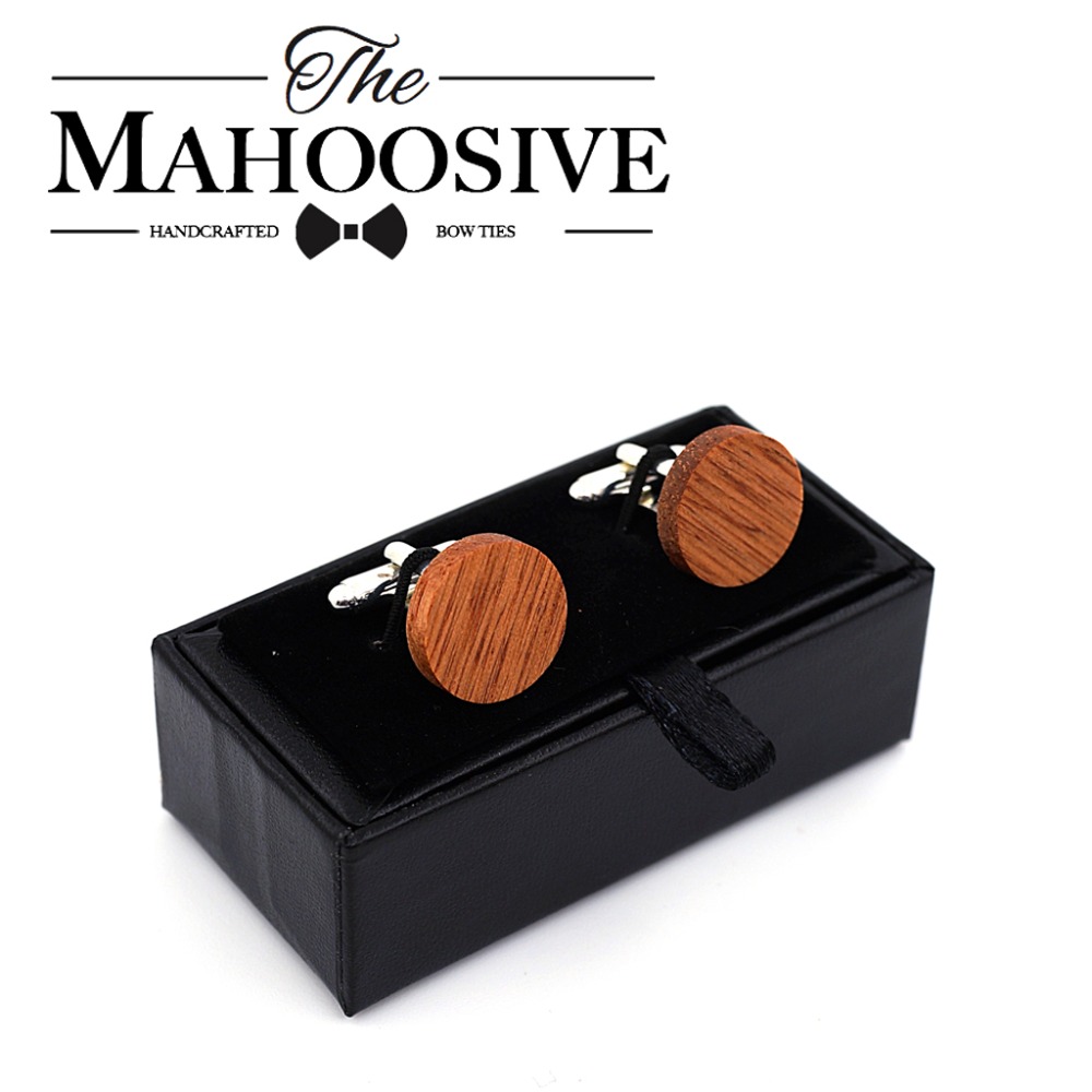 Men'S Grooming Boxes - Gemelos de madera MAHOOSIVE, gemelos de