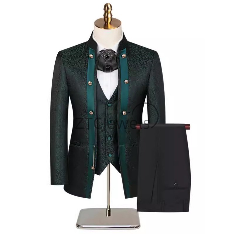 Men Grooming Usa - Traje de Hombre Estilo Chino 2026