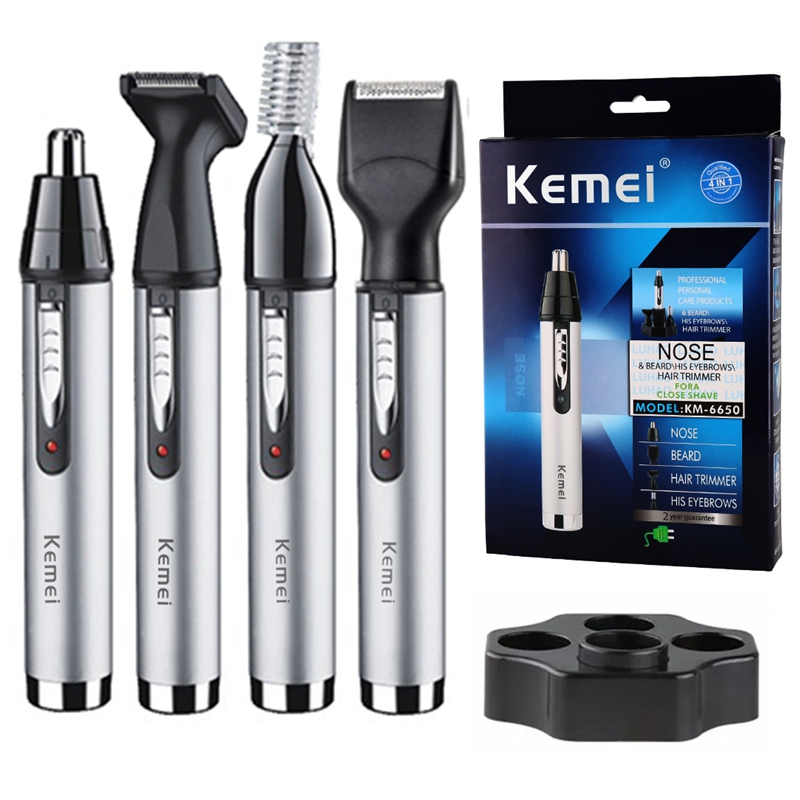Men'S Grooming Facial - Cortadora de pelo Kemei recargable todo