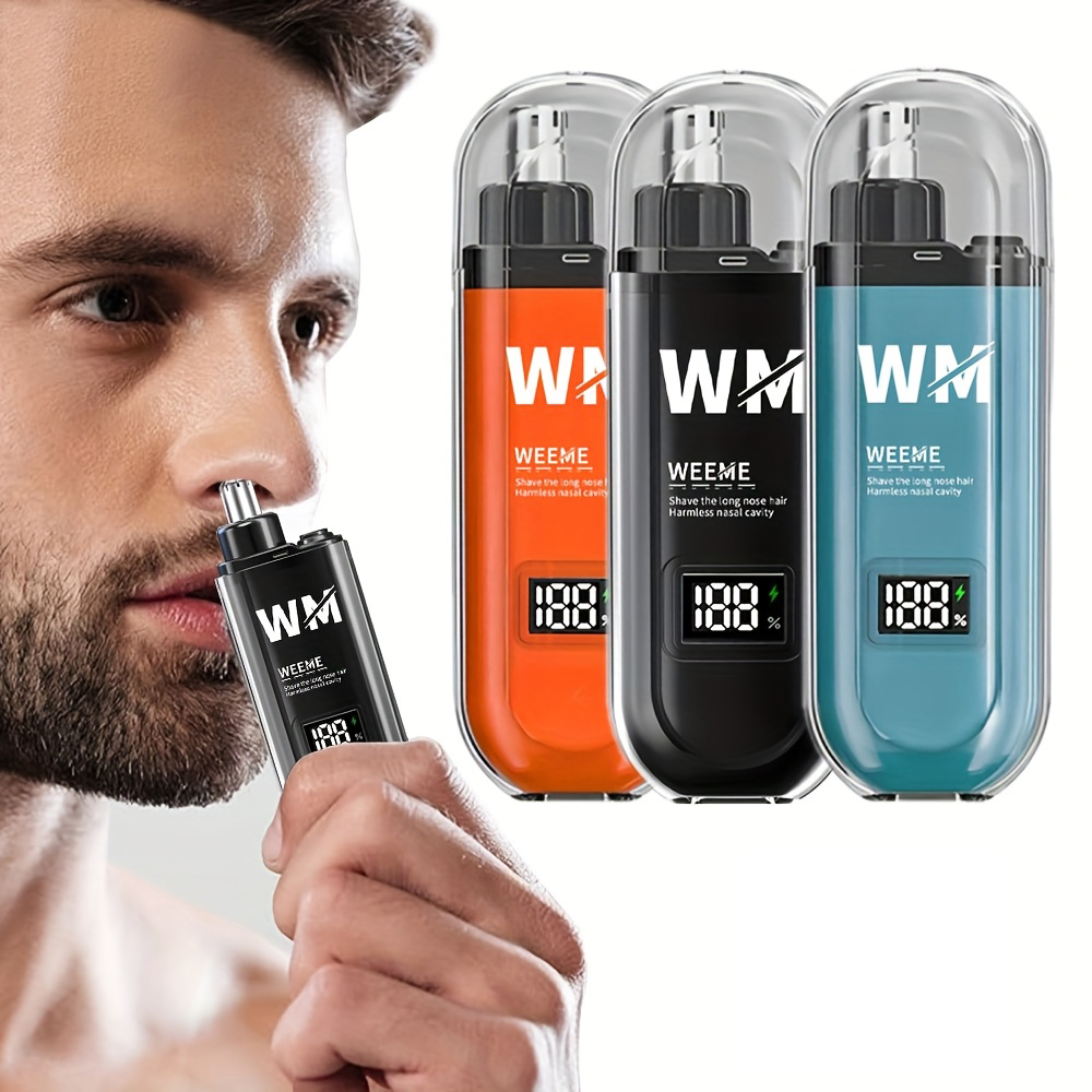 Men'S Grooming Clippers - Mini recortador de vello nasal portátil,