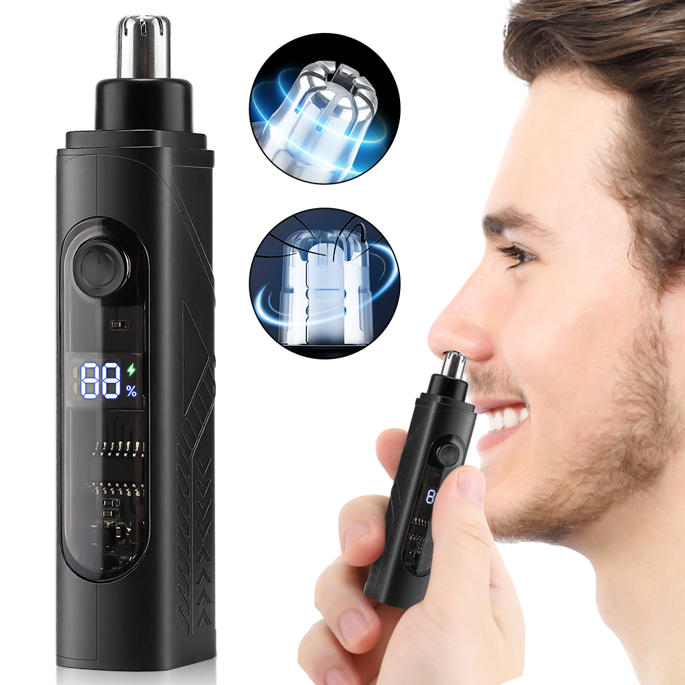 Men'S Grooming Facial - Recortador de pelo de nariz recargable