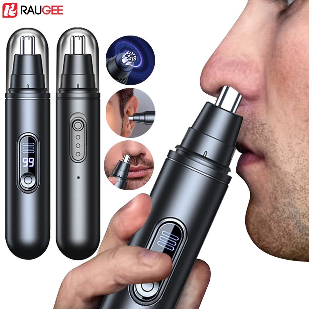 Nose Hair Trimmer - Recortador de pelo de nariz eléctrico,