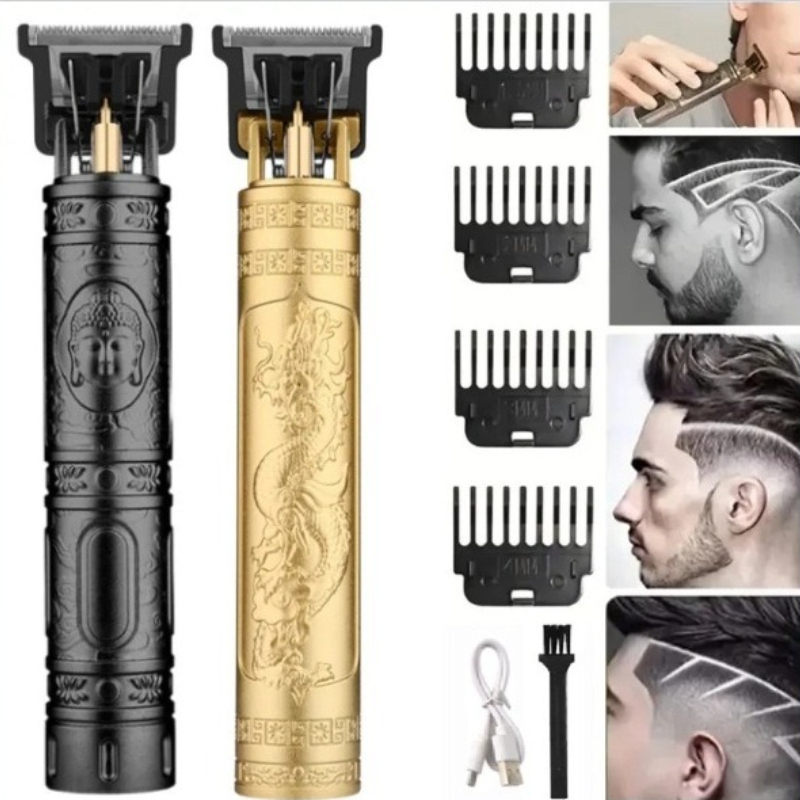 Beard Trimmer Cordless - Mini Cortadora de Pelo Portátil para