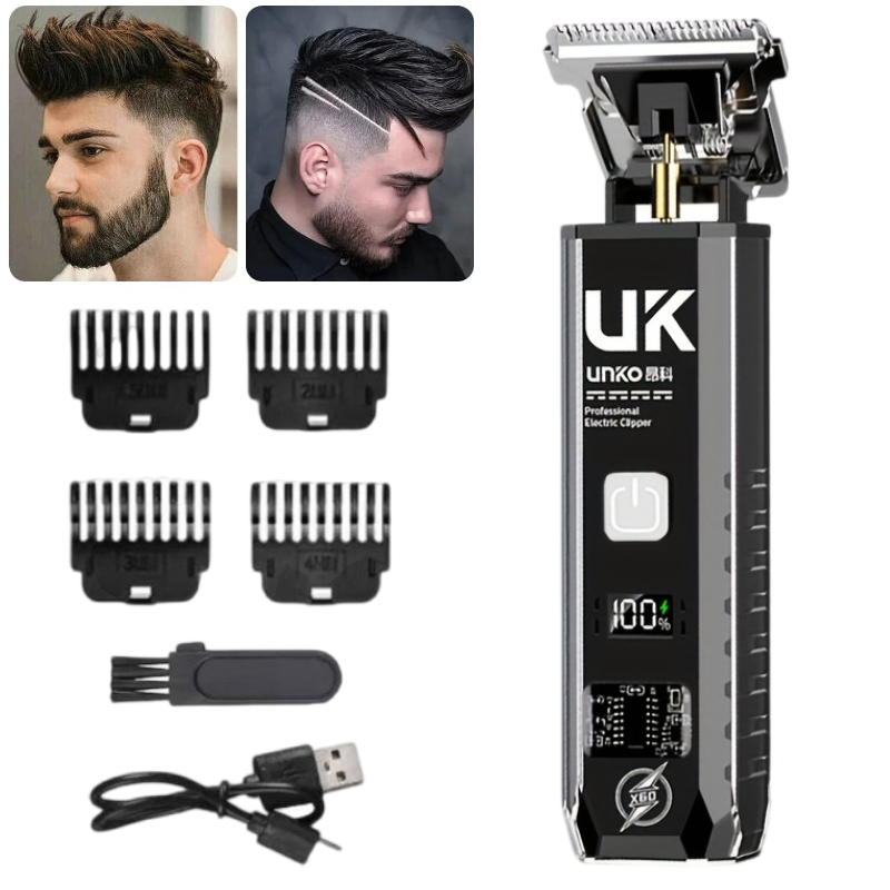 Beard Trimmer Cordless - Cortapelos T9 para Hombre, Recortadora de