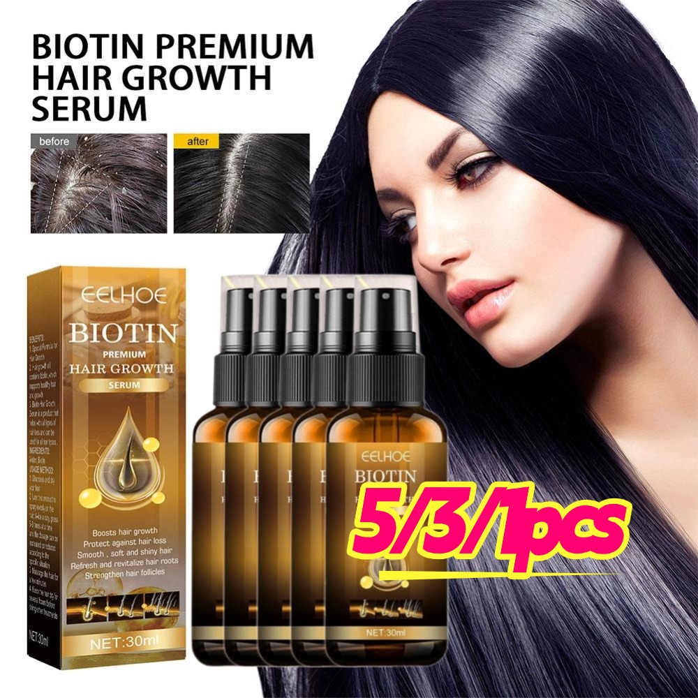 Beard Oil Growth - 5/3/1 Uds biotina productos para el