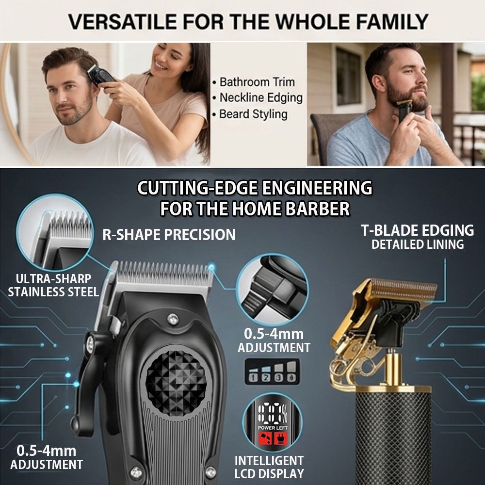 Cortadora de Pelo Profesional  - Men'S Grooming Shaver reseña y precio