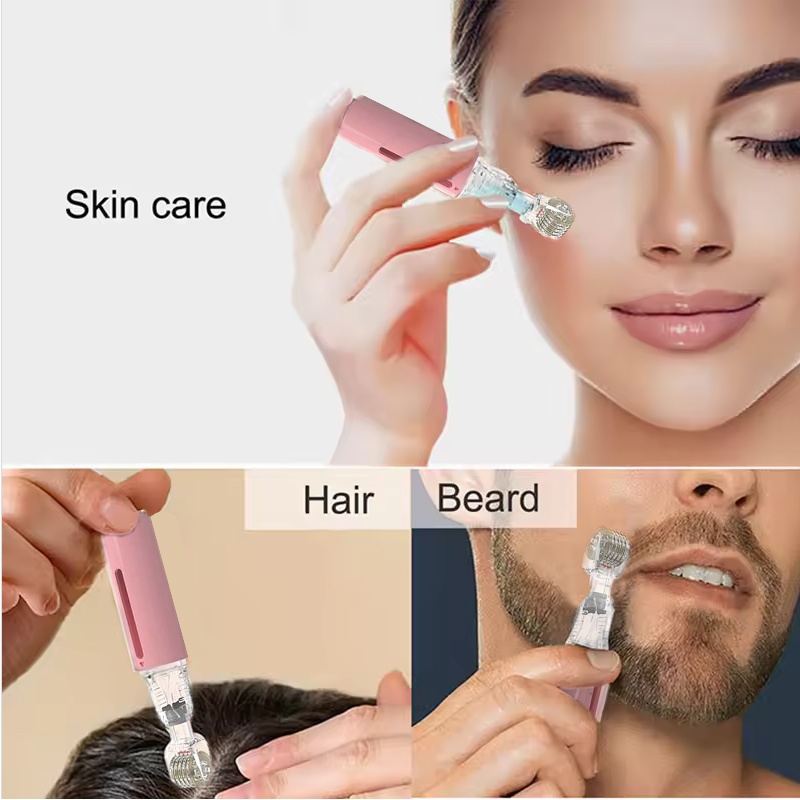 Rodillo Derma Facial para Muje - Beard Oil Growth reseña y precio