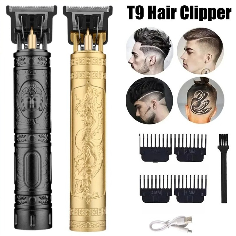 Cortadora de pelo T9 con 4 pei - Beard Trimmer Cordless reseña y precio