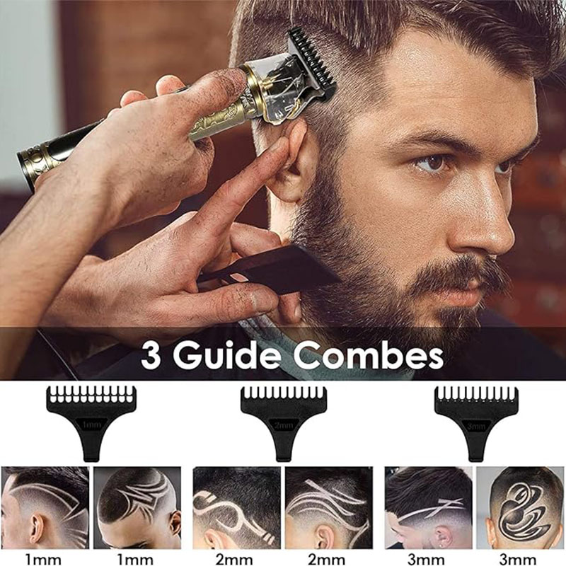 Cortadora de pelo T9 con 4 pei - Beard Trimmer Cordless reseña y precio