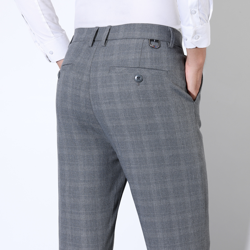 Pantalones de traje clásicos a - Men Grooming Usa reseña y precio