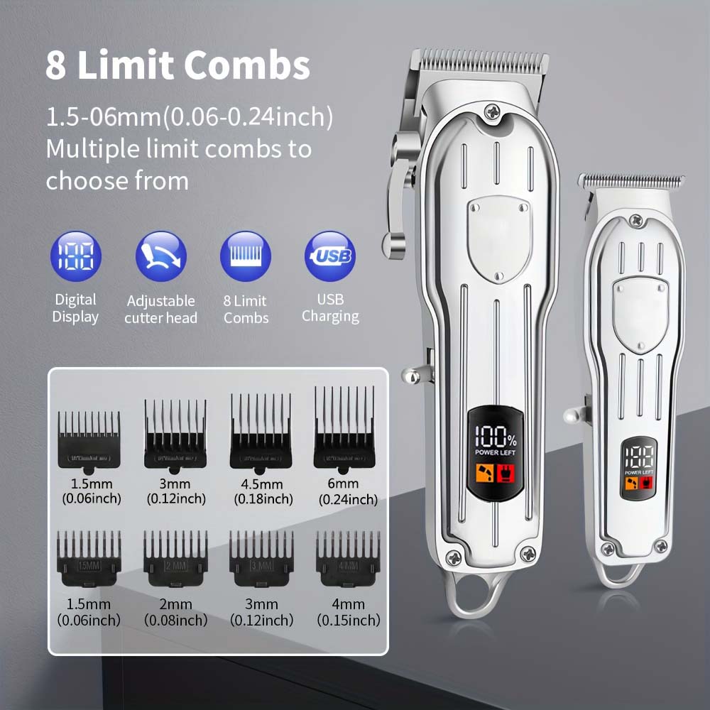 Set Profesional de Cortapelos  - Beard Trimmer Cordless reseña y precio