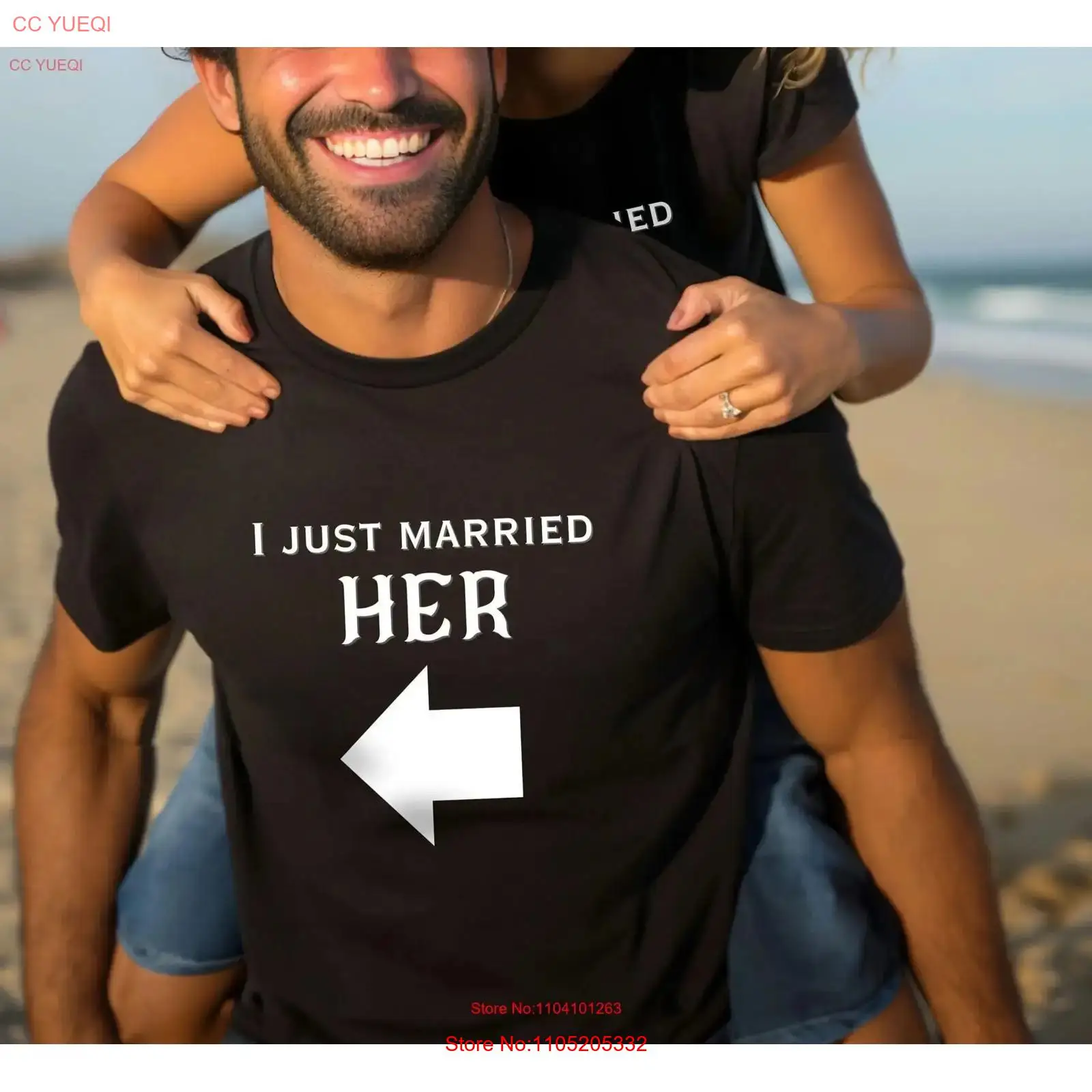 Camiseta de pareja a juego Jus - Men Grooming Usa reseña y precio
