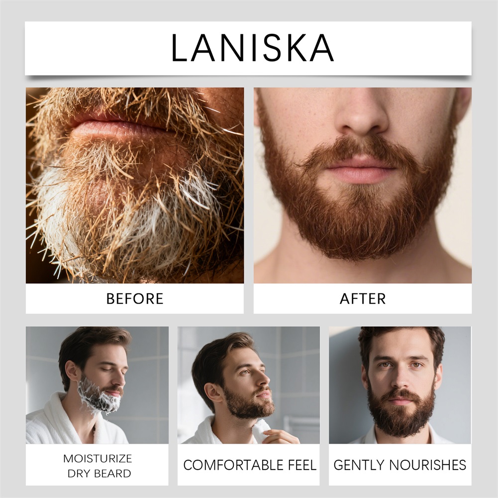 Crema para barba con manteca d - Beard Oil Growth reseña y precio