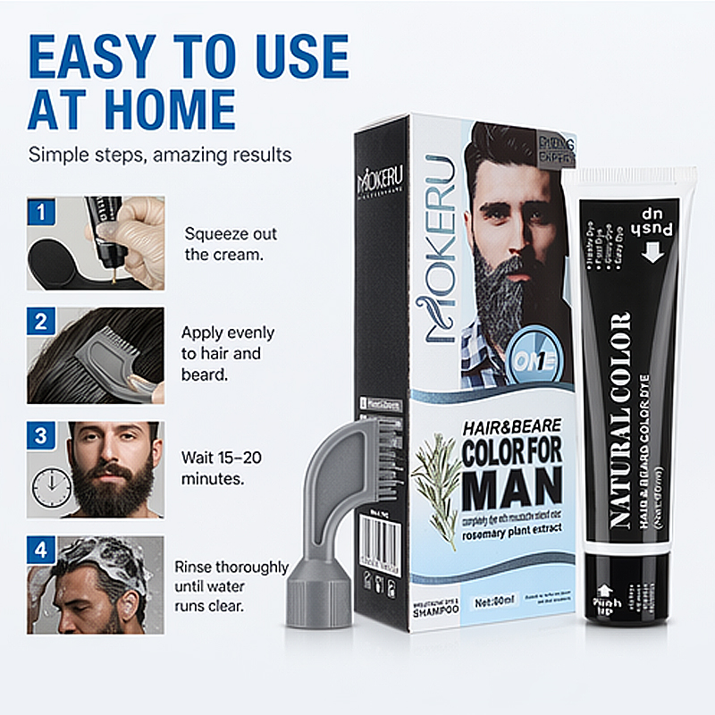 Champú para Teñir el Cabello,  - Men'S Grooming Tonic reseña y precio