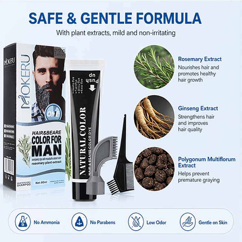 Champú para Teñir el Cabello,  - Men'S Grooming Tonic reseña y precio