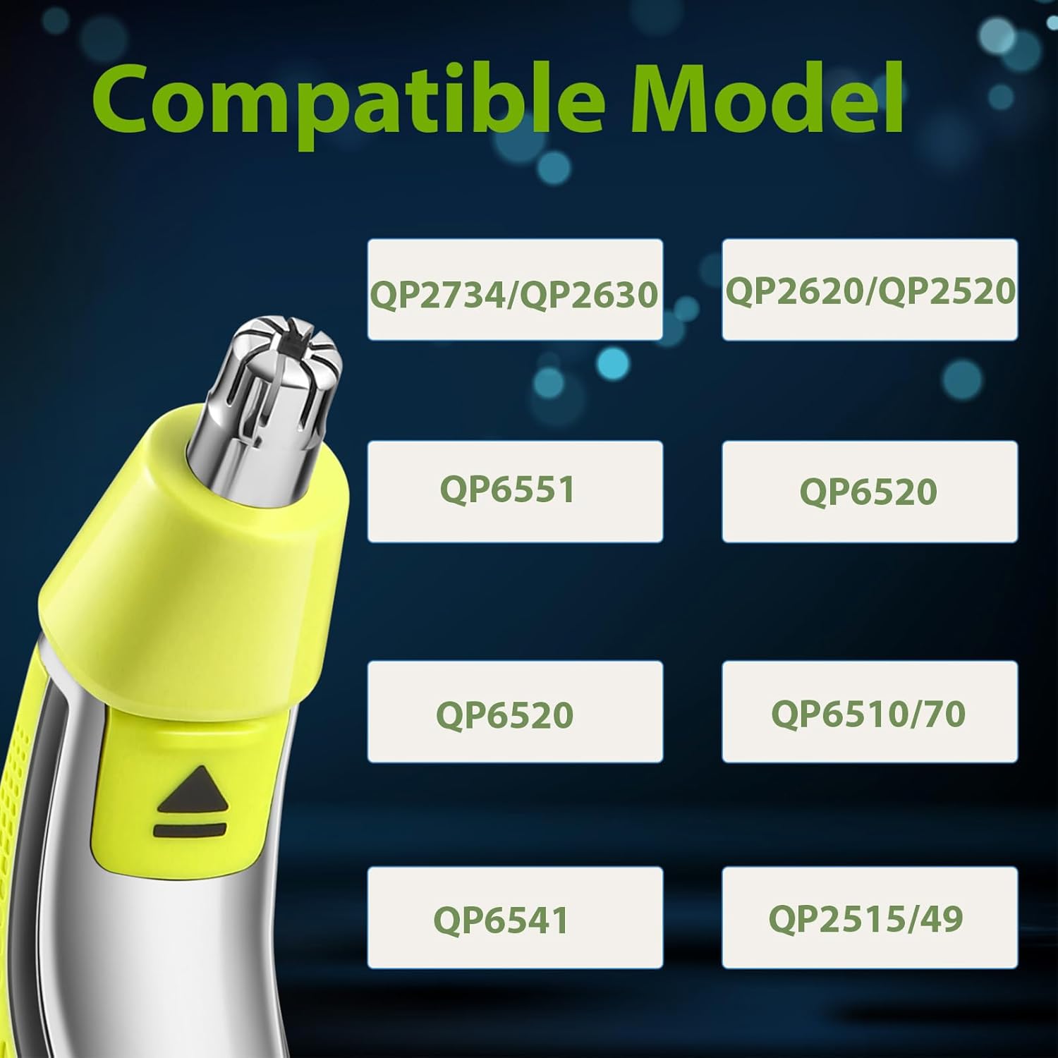 Cabezales de cuchillas de repu - Nose Hair Trimmer reseña y precio