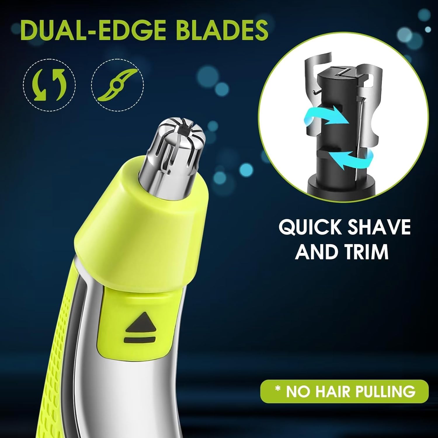Cabezales de cuchillas de repu - Nose Hair Trimmer reseña y precio