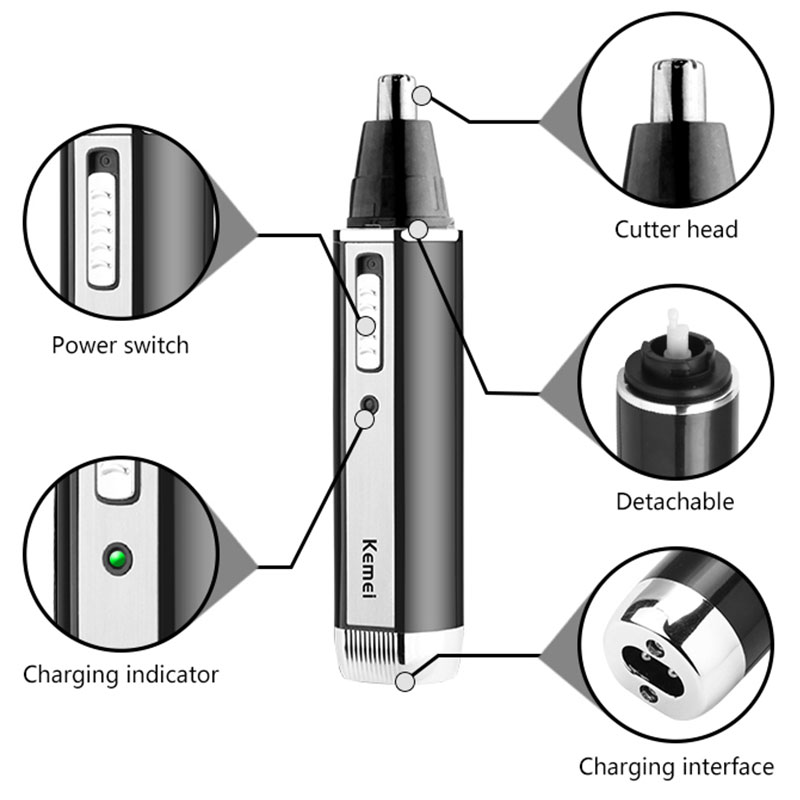 Keme-recortador de pelo de nar - Men'S Grooming Shaver reseña y precio