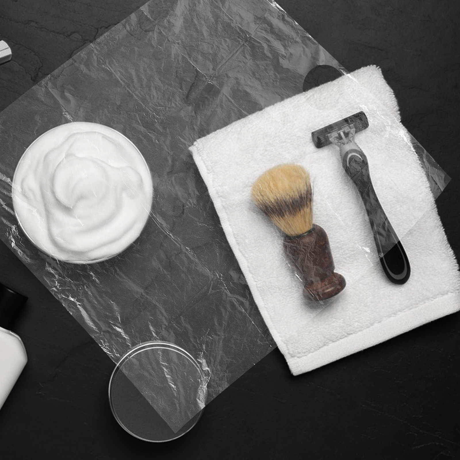 Recipiente desechable para bañ - Men Grooming Usa reseña y precio