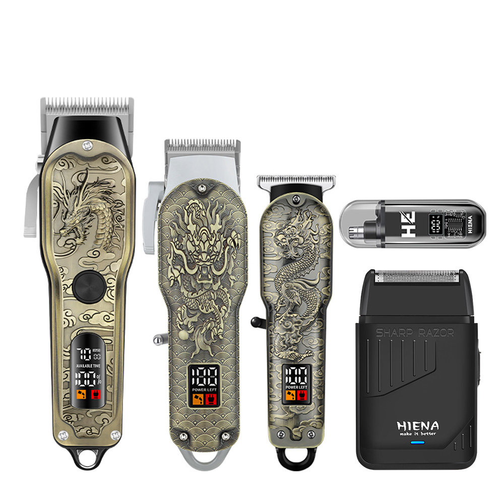 HIENA Juego de 5 Cortapelos Pr - Men'S Grooming Shaver reseña y precio