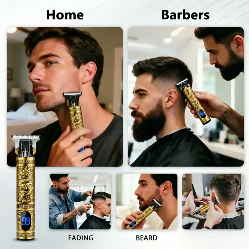 Cortadora de Pelo Eléctrica T9 - Beard Trimmer Cordless reseña y precio