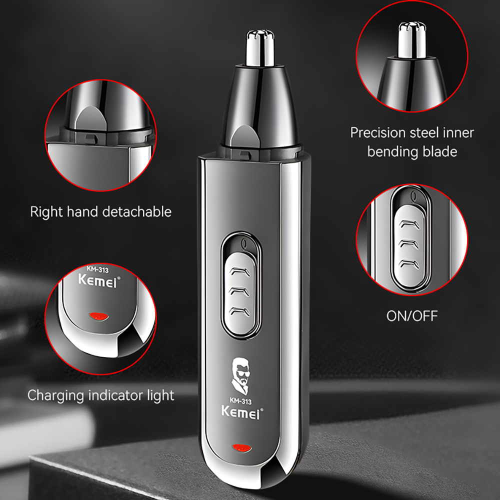 Kemei-recortador de vello de o - Men'S Grooming Facial reseña y precio