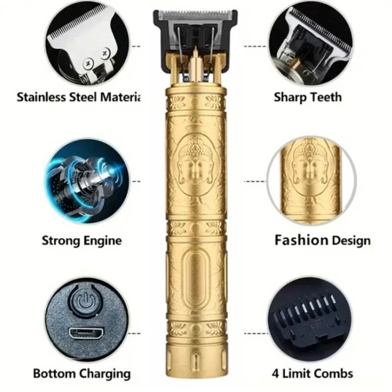 Recortadora de Pelo T9 con Equ - Beard Trimmer Cordless reseña y precio