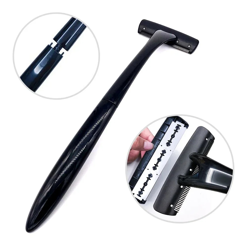 Afeitadora de espalda con mang - Men'S Grooming Shaver reseña y precio
