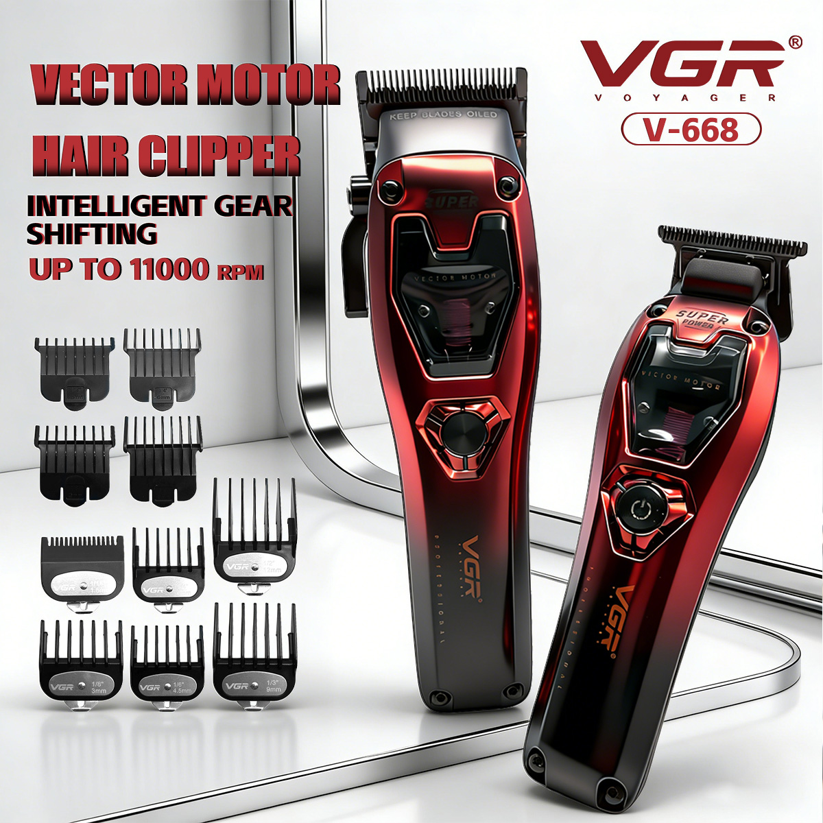 VGR maquina de cortar el pelo  - Beard Trimmer Cordless reseña y precio